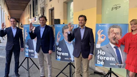 Candidatos del PP balear