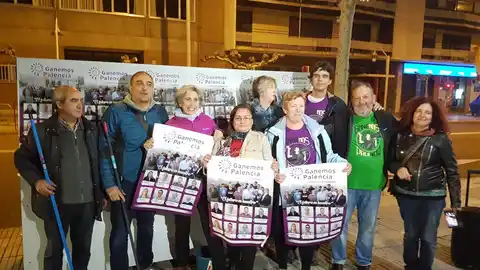 Ganemos Palencia Inicio de la campaña electoral
