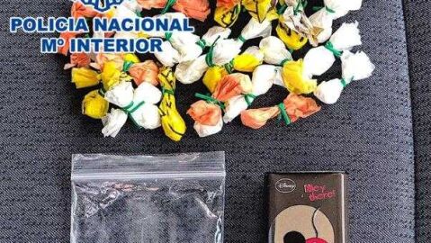Droga localizada por la Policía Nacional de Elche. Droga localizada por la Policía Nacional de Elche.