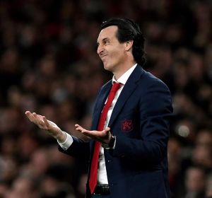 El entrenador del Arsenal, Unai Emery. El entrenador del Arsenal, Unai Emery.