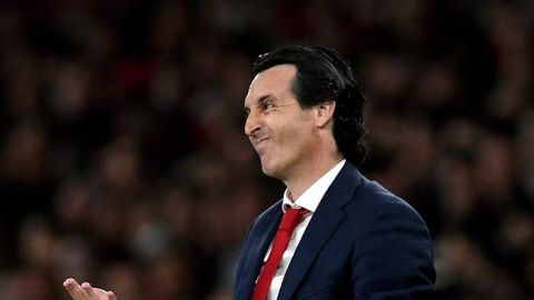 El entrenador del Arsenal, Unai Emery. 