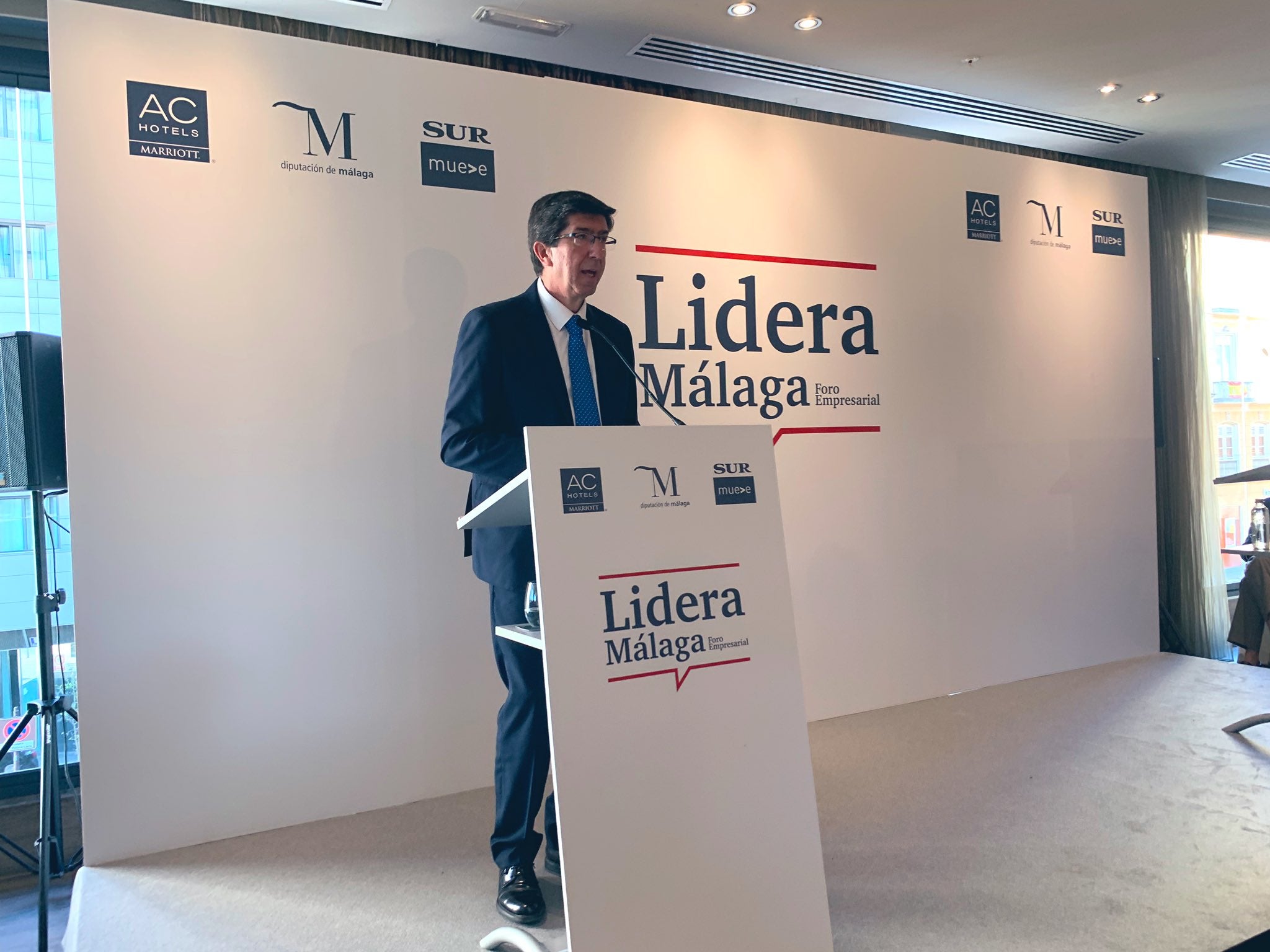Juan Marín: "Crearemos un nuevo hub internacional de tecnología aplicada al sector, con sede en Marbella" Juan Marín: "Crearemos un nuevo hub internacional de tecnología aplicada al sector, con sede en Marbella"