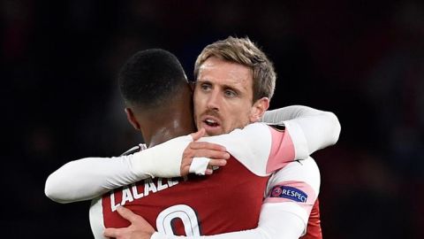 El lateral del Arsenal, Natxo Monreal. 