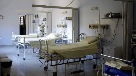 Imagen de camas de hospital