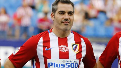 El lateral del Atl&eacute;tico de Madrid, Antonio L&oacute;pez.