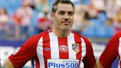 El lateral del Atlético de Madrid, Antonio López. El lateral del Atlético de Madrid, Antonio López.