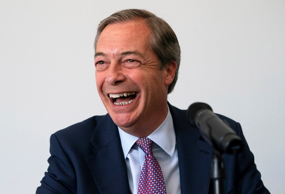 Nigel Farage se mofa de la Familia Real británica en un acto en Australia Nigel Farage se mofa de la Familia Real británica en un acto en Australia