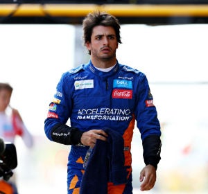 Carlos Sainz, en el GP de España Carlos Sainz, en el GP de España