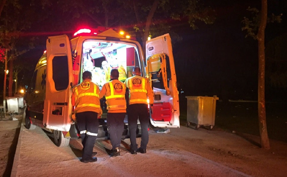 Herido muy grave un joven tras ser atropellado en la Castellana Herido muy grave un joven tras ser atropellado en la Castellana
