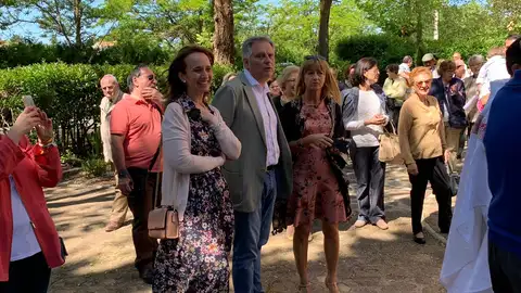 Cañizares, durante la celebración de la festividad de San Isidro en La Poblachuela Cañizares, durante la celebración de la festividad de San Isidro en La Poblachuela