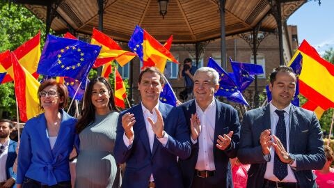 Albert Rivera en un mitin en Madrid