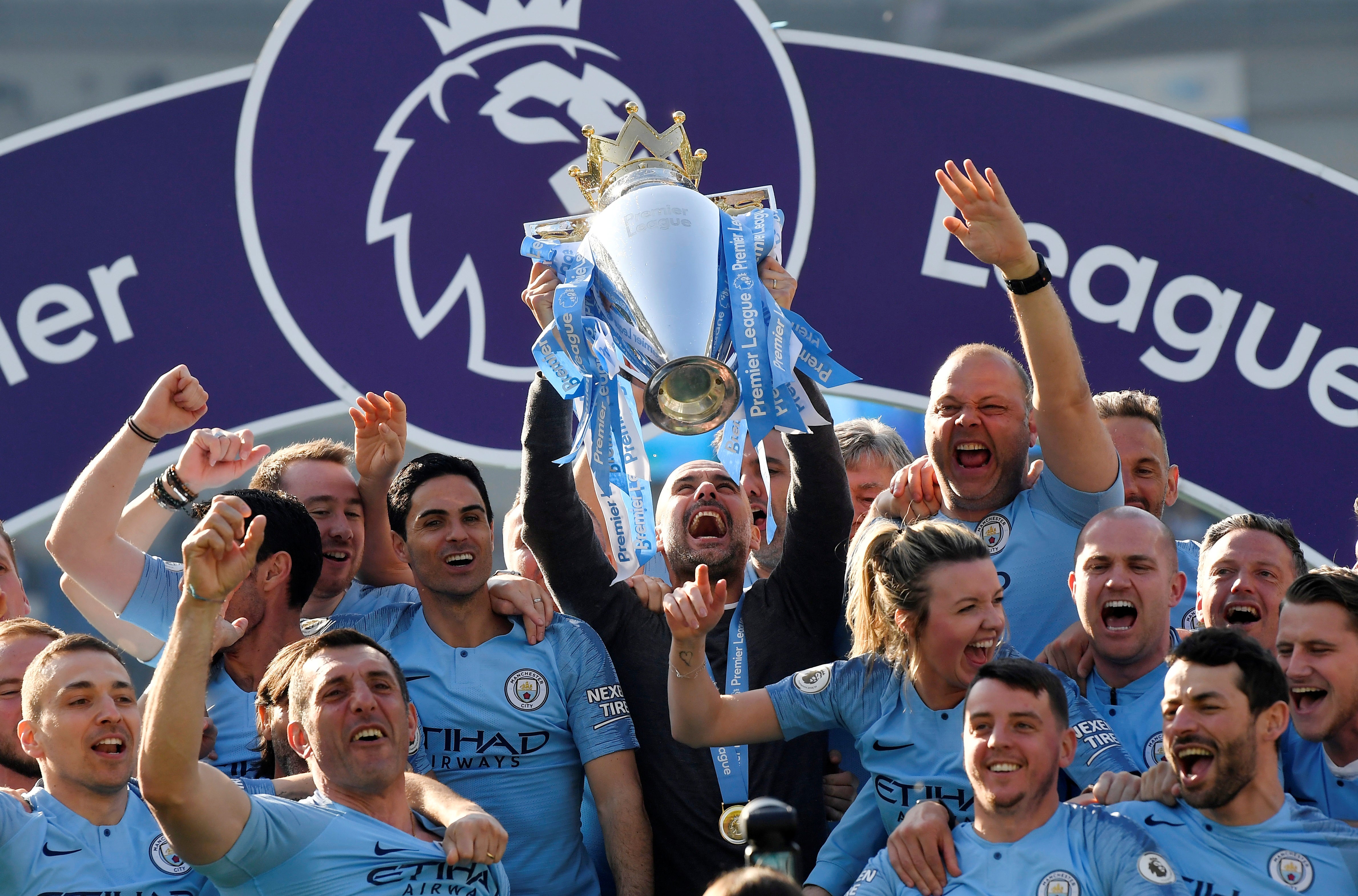 El Manchester City se proclama campeón de la Premier tras remontar al Brighton El Manchester City se proclama campeón de la Premier tras remontar al Brighton