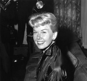 La actriz Doris Day en una imagen de 1955 La actriz Doris Day en una imagen de 1955