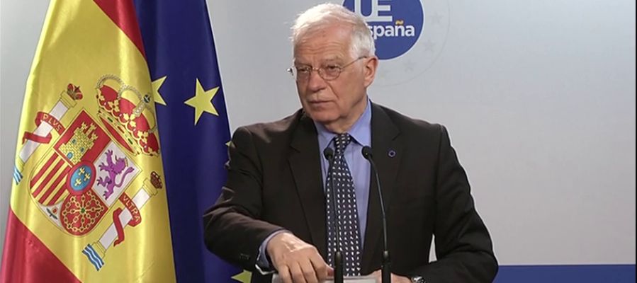 Borrell afirma que la reunión entre Guaidó y Leopoldo López en la embajada de España fue un "puro encuentro rutinario" Borrell afirma que la reunión entre Guaidó y Leopoldo López en la embajada de España fue un "puro encuentro rutinario"