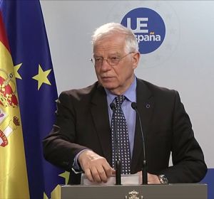 Borrell afirma que la reunión entre Guaidó y Leopoldo López en la embajada de España fue un "puro encuentro rutinario" Borrell afirma que la reunión entre Guaidó y Leopoldo López en la embajada de España fue un "puro encuentro rutinario"