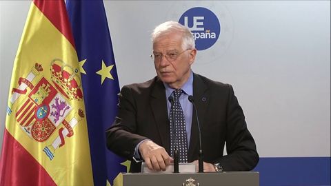 Borrell afirma que la reuni&oacute;n entre Guaid&oacute; y Leopoldo L&oacute;pez en la embajada de Espa&ntilde;a fue un "puro encuentro rutinario"