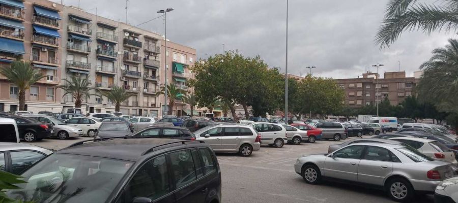 Zona en la que el PSOE quiere el auditorio provincial de Elche. Zona en la que el PSOE quiere el auditorio provincial de Elche.