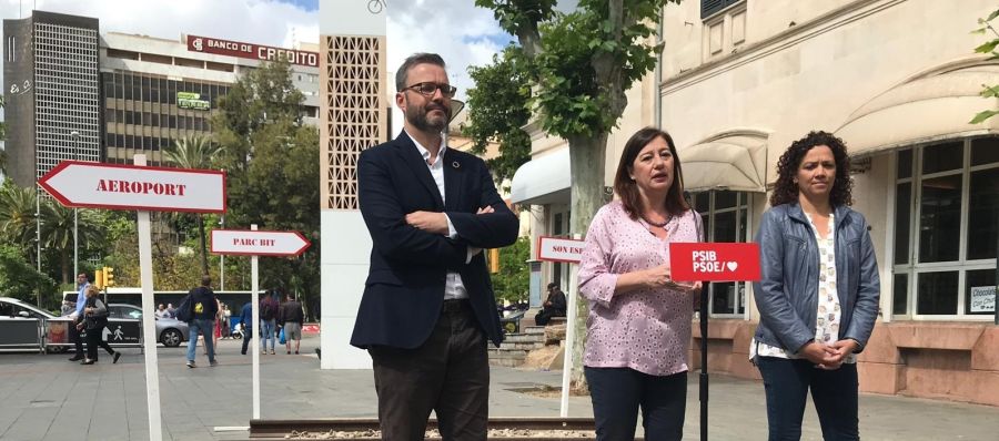 Los candidatos del PSIB: José Hila, Francina Armengol y Catalina Cladera. Los candidatos del PSIB: José Hila, Francina Armengol y Catalina Cladera.