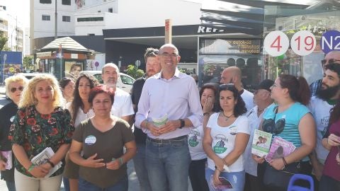El candidato a la alcald&iacute;a de M&aacute;laga apuesta por el transporte p&uacute;blico gratuito
