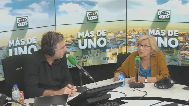 VÍDEO Entrevista completa a Manuela Carmena en Más de uno VÍDEO Entrevista completa a Manuela Carmena en Más de uno