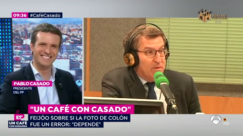 Pablo Casado: “Que los de la foto de Colón se hayan dedicado a pelear con el PP en vez de hacer una estrategia para echar a Sánchez es un error” Pablo Casado: “Que los de la foto de Colón se hayan dedicado a pelear con el PP en vez de hacer una estrategia para echar a Sánchez es un error”