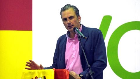 Javier Ortega Smith, candidato de Vox para la alcald&iacute;a de Madrid.
