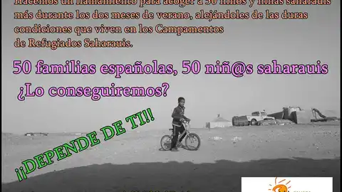 Vacaciones en paz Amigos del Sáhara