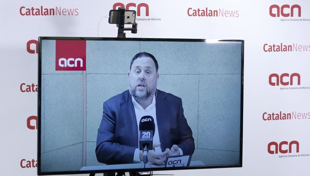 Ciudadanos llevará a la Fiscalía la emisión del vídeo de Junqueras en el debate de TV3 Ciudadanos llevará a la Fiscalía la emisión del vídeo de Junqueras en el debate de TV3