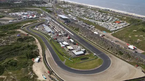 El circuito de Zandvoort, sede del GP de Holanda El circuito de Zandvoort, sede del GP de Holanda