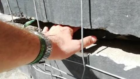 Clausurado el puente que da acceso al CAC