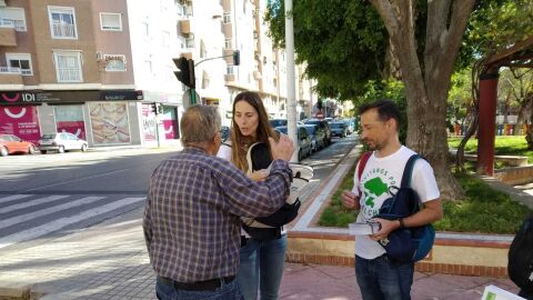 Cristina Mart&iacute;nez y Fernando Dur&aacute;, candidatos de Ilicitanos por Elche en las elecciones municipales. 