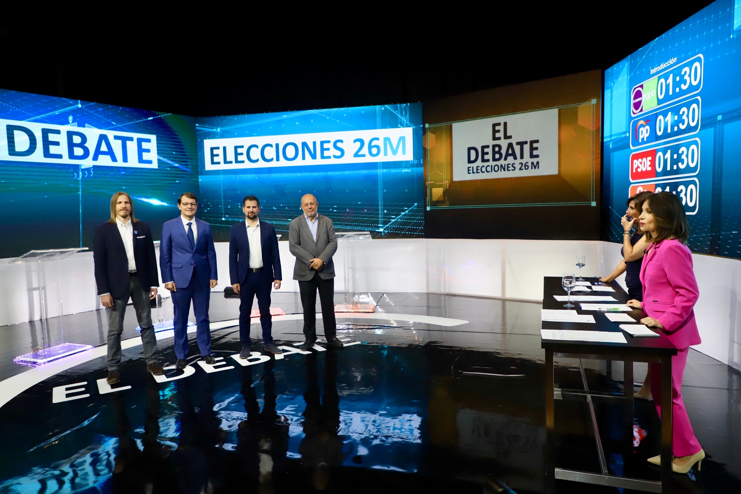 Todos los candidatos a la Junta se dan como vencedores después del debate Todos los candidatos a la Junta se dan como vencedores después del debate