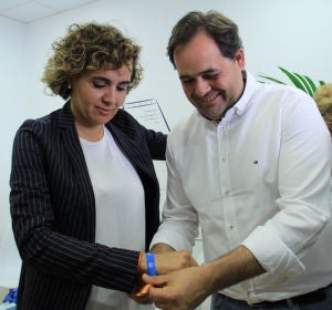Montserrat y Núñez en la sede de campaña del PP de Ciudad Real Montserrat y Núñez en la sede de campaña del PP de Ciudad Real