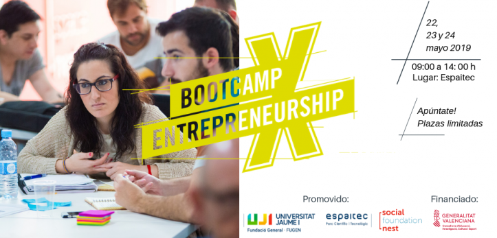 ESPAITEC abre la inscripción para el campo de entrenamiento del Emprendimiento de la UJI ESPAITEC abre la inscripción para el campo de entrenamiento del Emprendimiento de la UJI