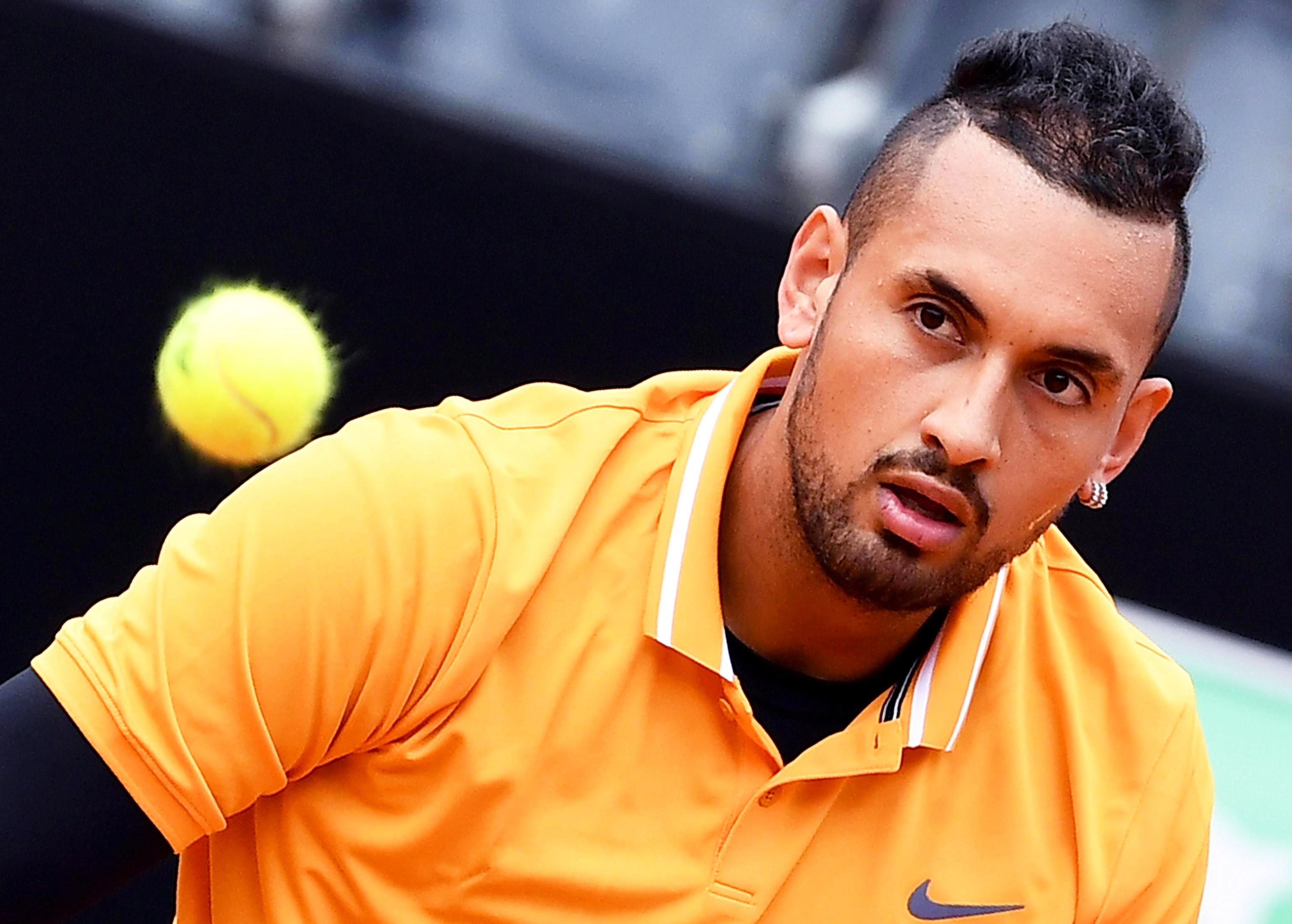 El lamentable 'show' de Kyrgios en el Masters de Roma ante Medvedev El lamentable 'show' de Kyrgios en el Masters de Roma ante Medvedev