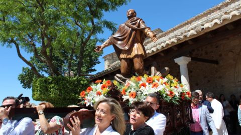 La procesi&oacute;n en honor a San Isidro se ha celebrado en Alarcos
