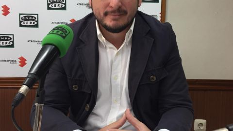 Pedro Fern&aacute;ndez, durante la entrevista en Onda Cero Ciudad Real