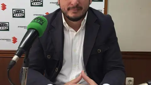 Pedro Fernández, durante la entrevista en Onda Cero Ciudad Real Pedro Fernández, durante la entrevista en Onda Cero Ciudad Real