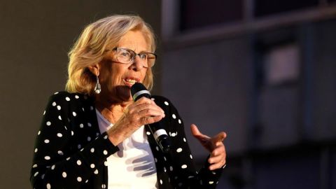 La actual alcaldesa y candidata de M&aacute;s Madrid, Manuela Carmena