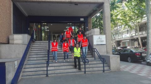 El edificio de Servicios M&uacute;ltiples de Ciudad Real fue evacuado sin problemas