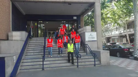 El edificio de Servicios Múltiples de Ciudad Real fue evacuado sin problemas El edificio de Servicios Múltiples de Ciudad Real fue evacuado sin problemas