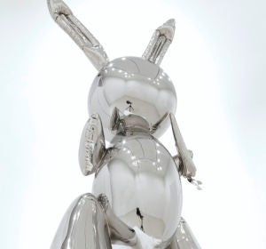 La obra de Jeff Koons, 'Rabbit' La obra de Jeff Koons, 'Rabbit'