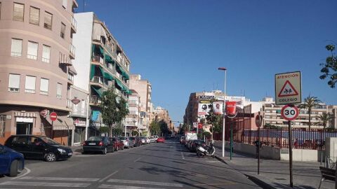 Avenida de Novelda de Elche.