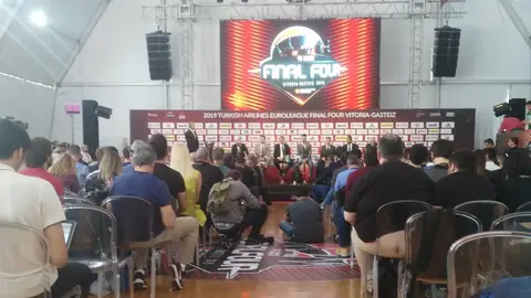 Presentación oficial de la Final Four en Vitoria 2019