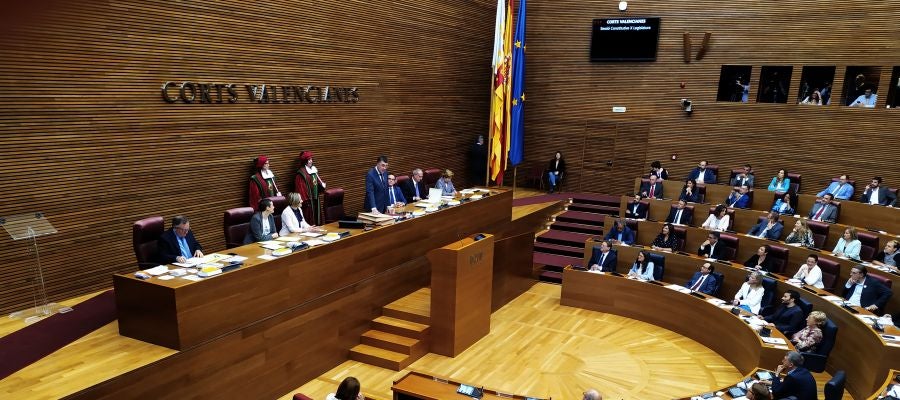 Constitución Corts valencianes Enric Morera Constitución Corts valencianes Enric Morera