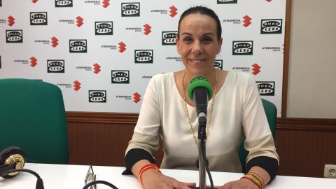 Eva Mar&iacute;a Mas&iacute;as, durante la entrevista en Onda Cero