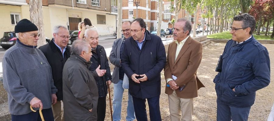 Polanco visita el barrio de El Carmen Polanco visita el barrio de El Carmen