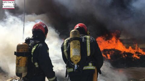 Incendio Reciplasa Almassora.