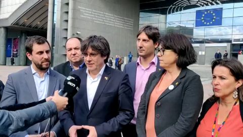 El Parlamento Europeo impide la entrada a Puigdemont y Com&iacute;n