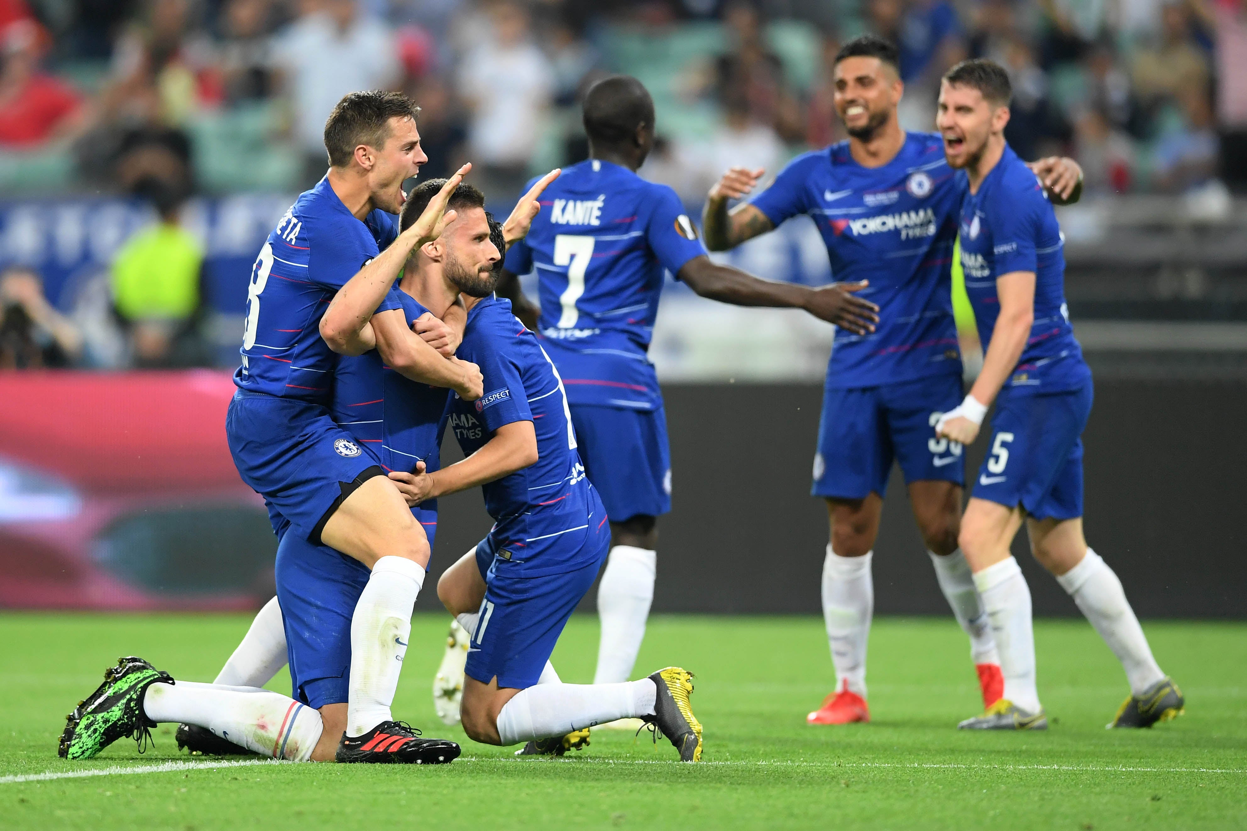 El Chelsea barre al Arsenal en Bakú y se proclama campeón de la Europa League El Chelsea barre al Arsenal en Bakú y se proclama campeón de la Europa League